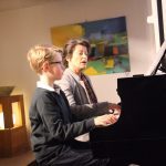 Pianoles basisschool leerling